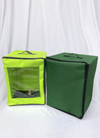 Foldable Cosplay Wig Carrying Case with Backpack Straps C08