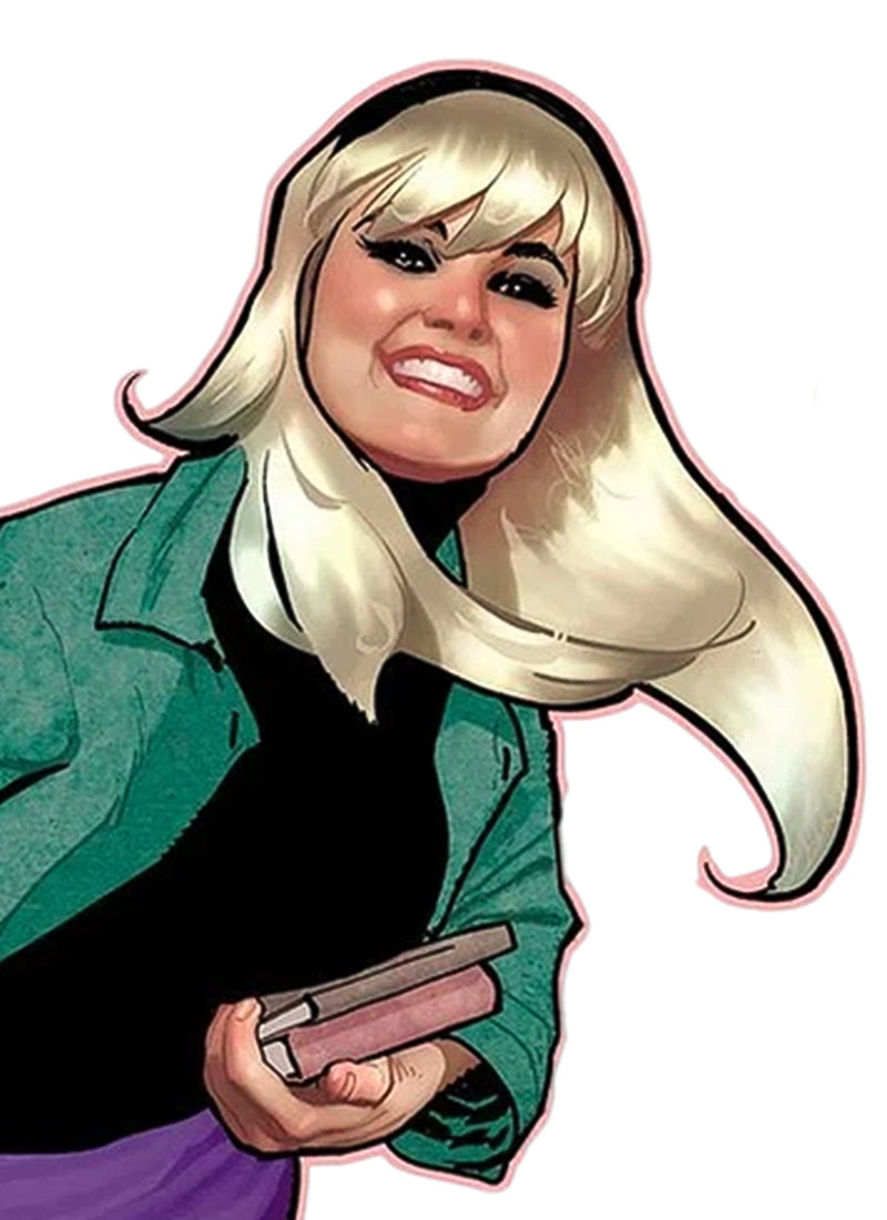 Spider-Woman Gwen Stacy Inspired Wig CMS042