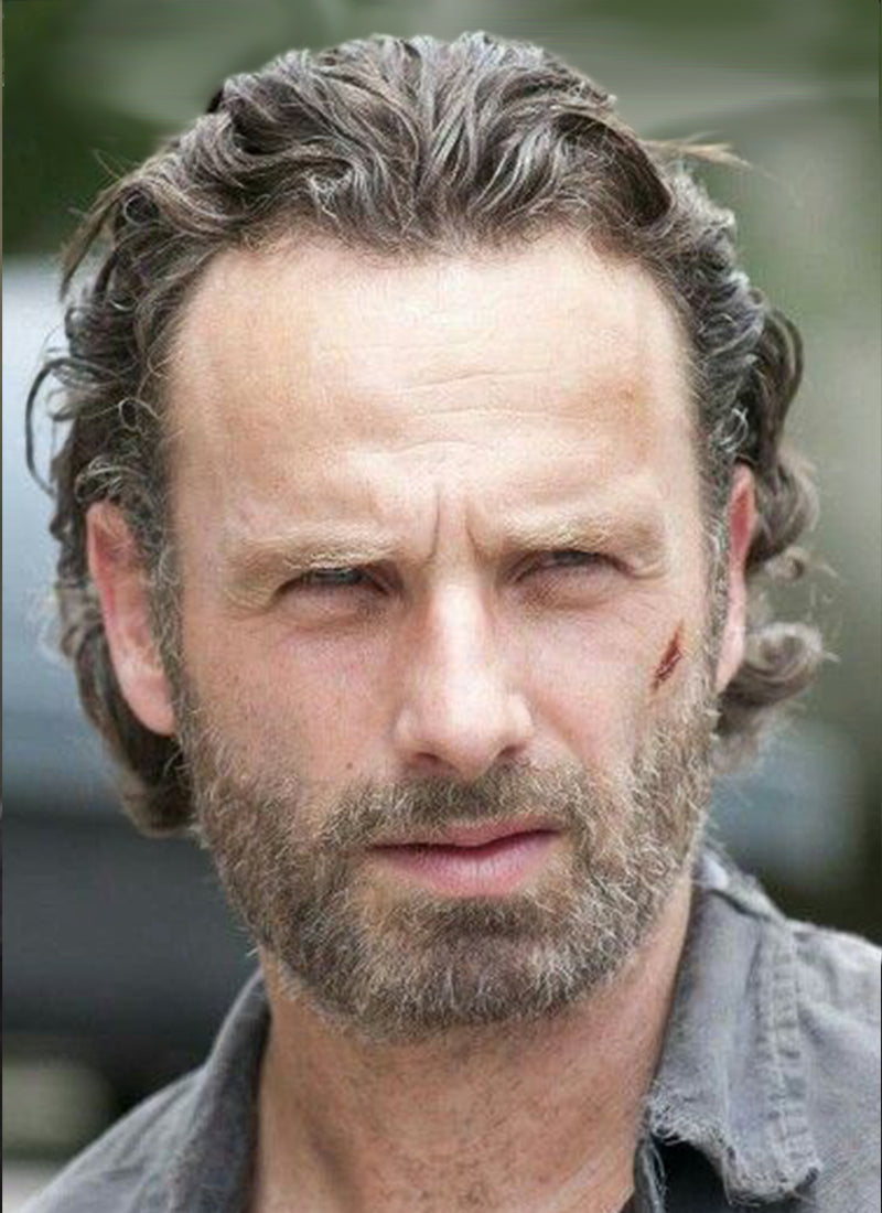 The Walking Dead Rick Grimes Season 4 Season 5 Inspired Lace Front Wig CMS043