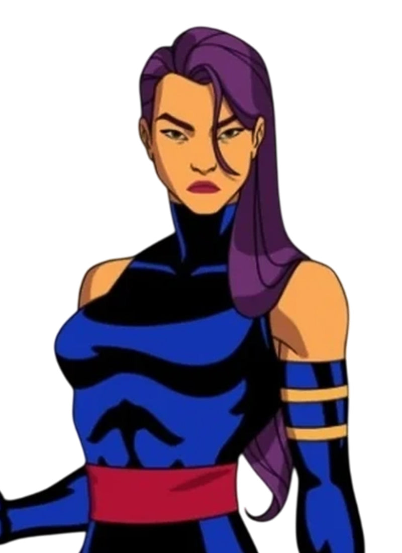 X-Men 97 Psylocke Inspired Lace Front Wig CMS051