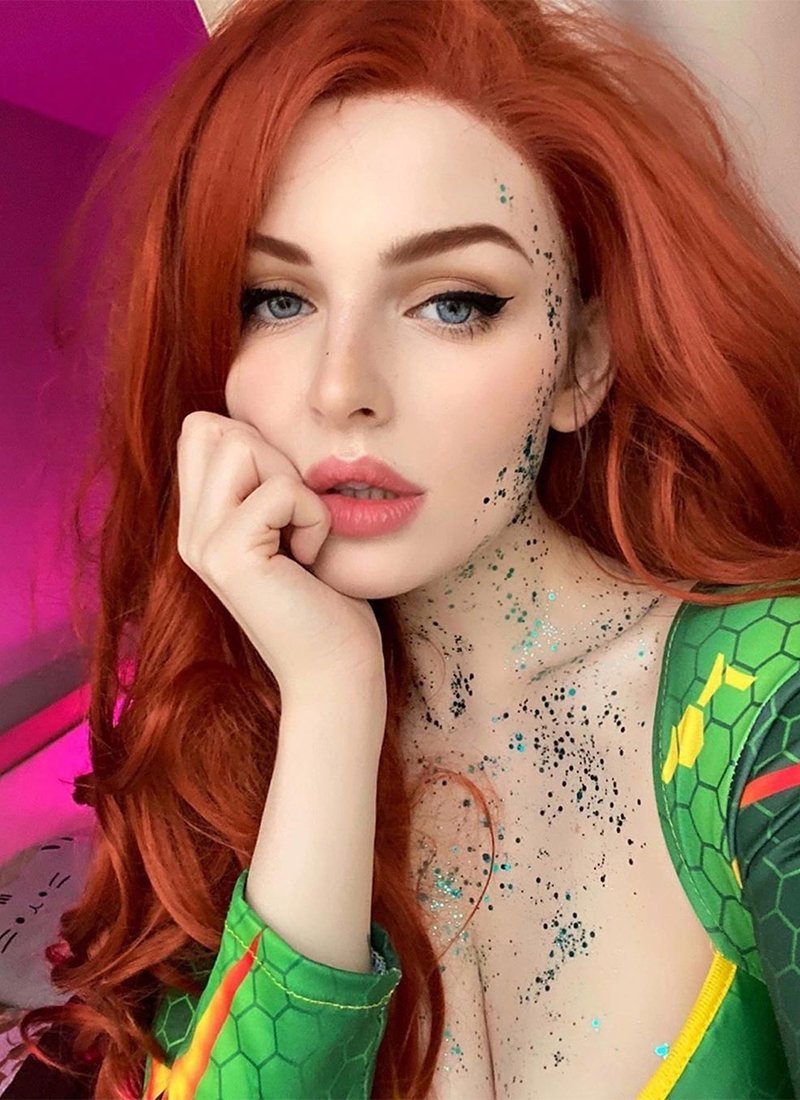 Ginger Wavy Lace Front Synthetic Wig LW735 - Wig Is Fashion Australia