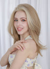 Mixed Blonde Straight Bob Mono Top Lace Wig MN011