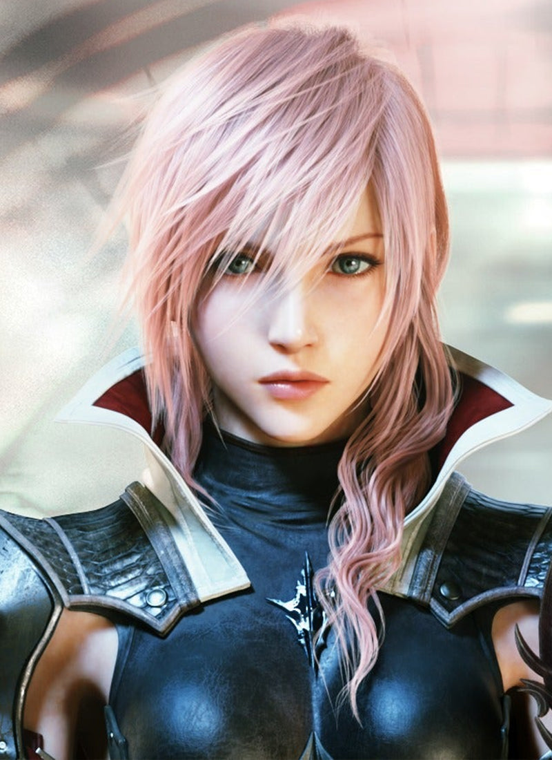 Final Fantasy XIII Lightning Claire Farron Inspired Lace Front Wig CMS011