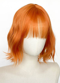 Orange Wavy Synthetic Wig CSX068