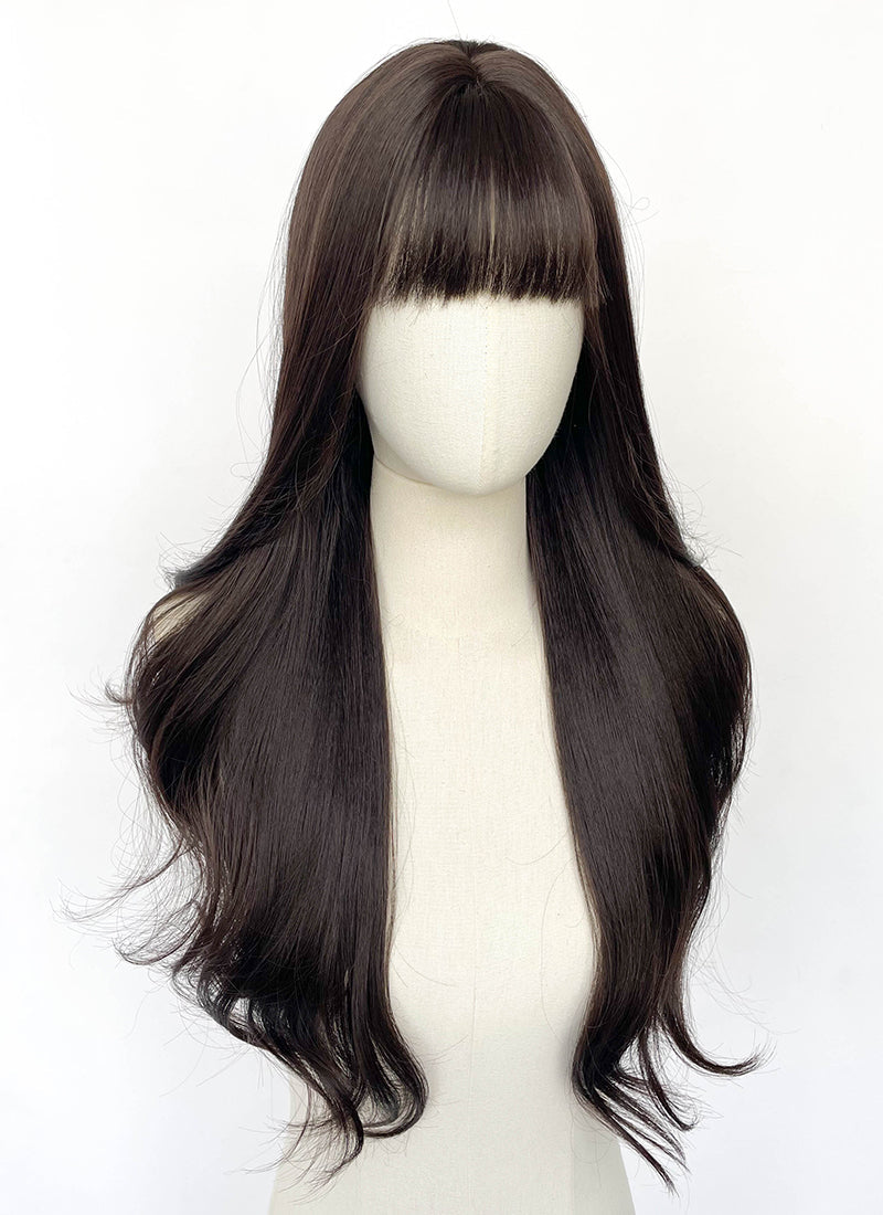 Brunette Straight Synthetic Wig CSX074