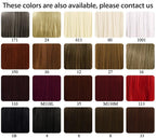 18" / 28" / 39" Heat Resistant Synthetic Sewn Hair Weft