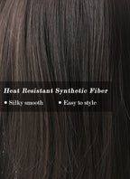 Brunette Straight Bob Synthetic Wig NS077