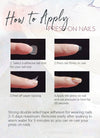 Pink with Gothic Spider Almond Handmade Press-On Nails NF087