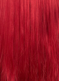 Straight Red Lace Front Synthetic Wig LF025