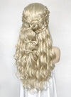 Pastel Ash Blonde Braided Lace Front Synthetic Wig LF2166