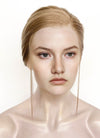 The Last of Us Abby Medium Blonde Braided Lace Front Synthetic Wig LF2174