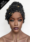 Arcane Mel Medarda Black Dreadlocks Braided Lace Front Synthetic Wig LF2176