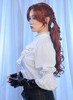 Clair Obscur: Expedition 33 Maelle Auburn Braided Lace Front Synthetic Wig LF2189