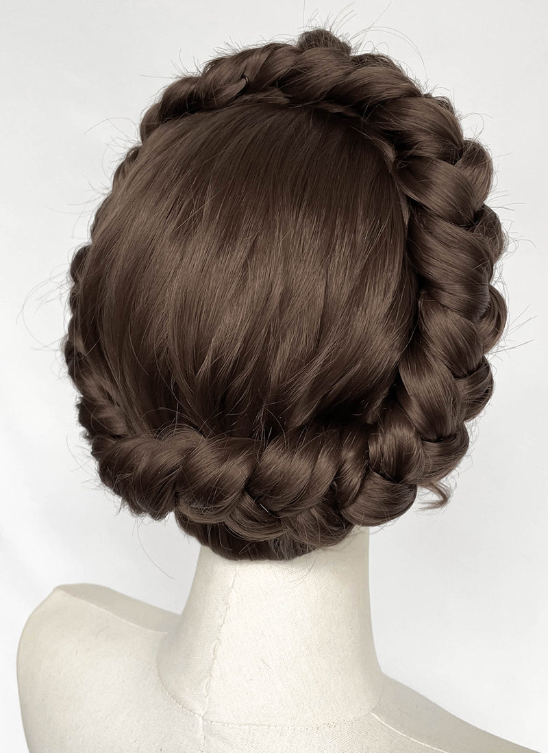 Star Wars Princess Leia Brunette Braided Lace Front Synthetic Wig LF2202