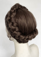 Star Wars Princess Leia Brunette Braided Lace Front Synthetic Wig LF2202