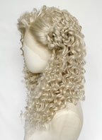 Ash Blonde Braided Lace Front Synthetic Wig LF2203