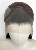 Black Braided Lace Front Synthetic Wig LF2204