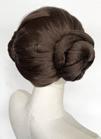 Star Wars Princess Leia Organa Brunette Braided Lace Front Synthetic Wig LF2205