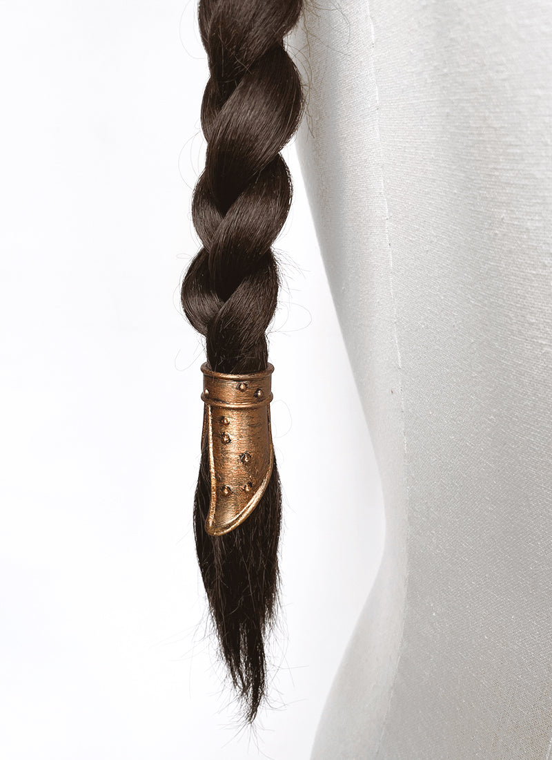 Star Wars Princess Leia Brunette Braided Lace Front Synthetic Wig LF2208