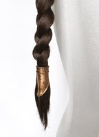 Star Wars Princess Leia Brunette Braided Lace Front Synthetic Wig LF2208