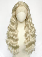 Game of Thrones Daenerys Targaryen Light Ash Blonde Braided Lace Front Synthetic Wig LF2212