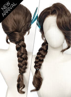 Critical Role The Legend of Vox Machina Season 4 Vex'ahlia Brunette Braided Lace Front Synthetic Wig LF2213