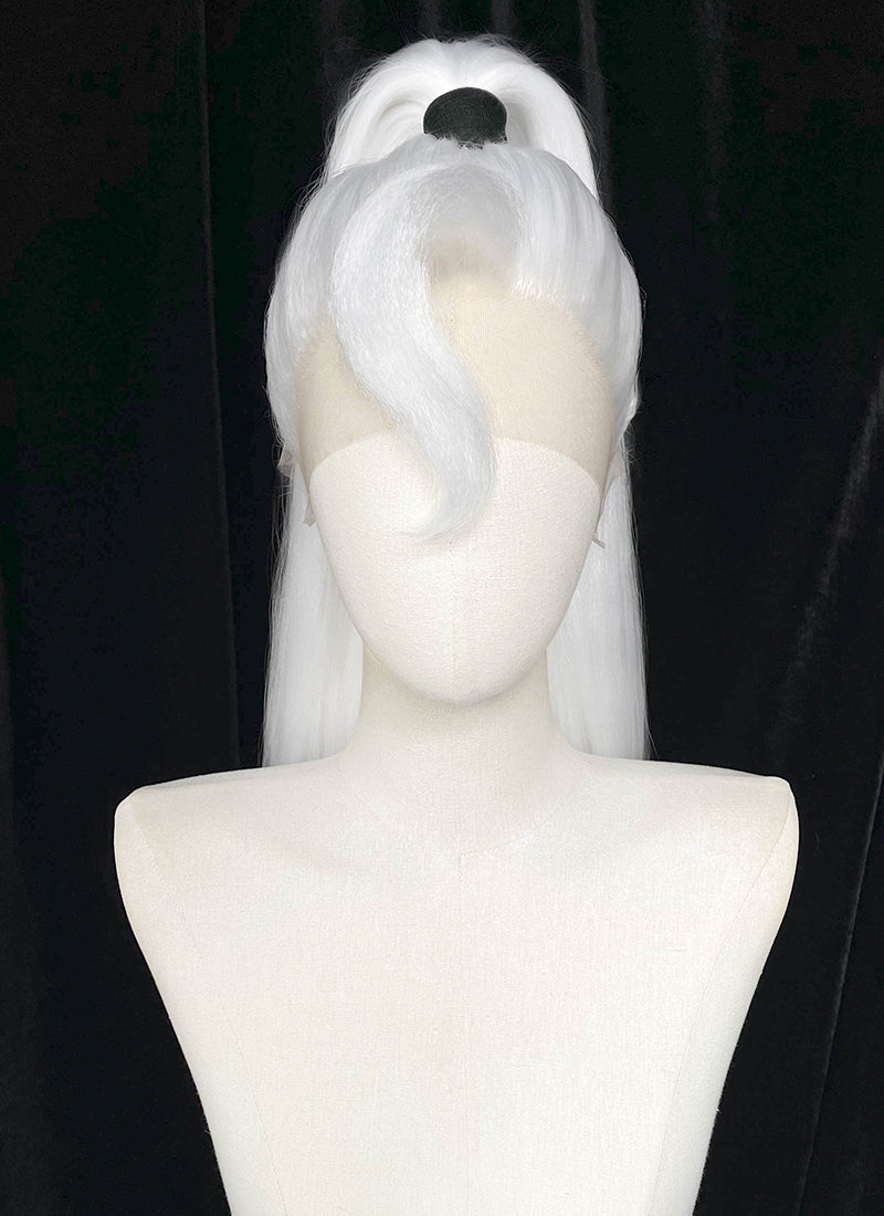 X-Men Storm White Braided Lace Front Synthetic Wig LF2227