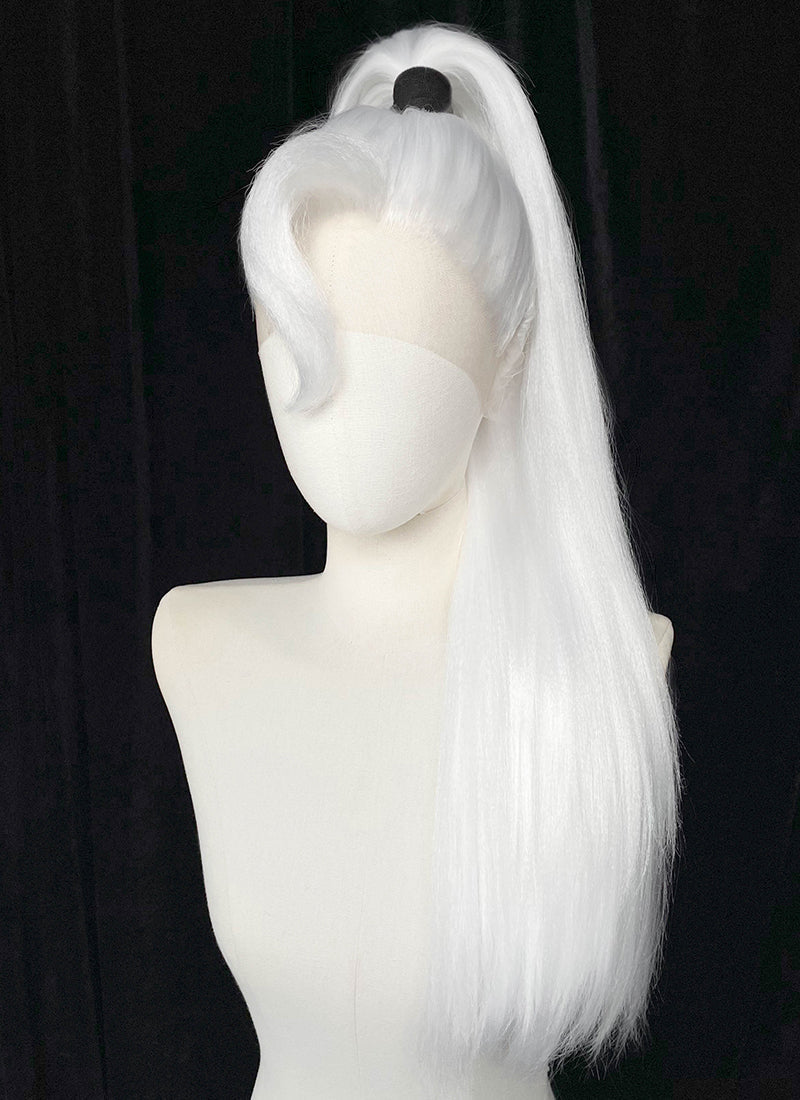 X-Men Storm White Braided Lace Front Synthetic Wig LF2227