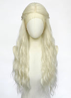 House of the Dragon Helaena Targaryen Platinum Blonde Braided Lace Front Synthetic Wig LF2228