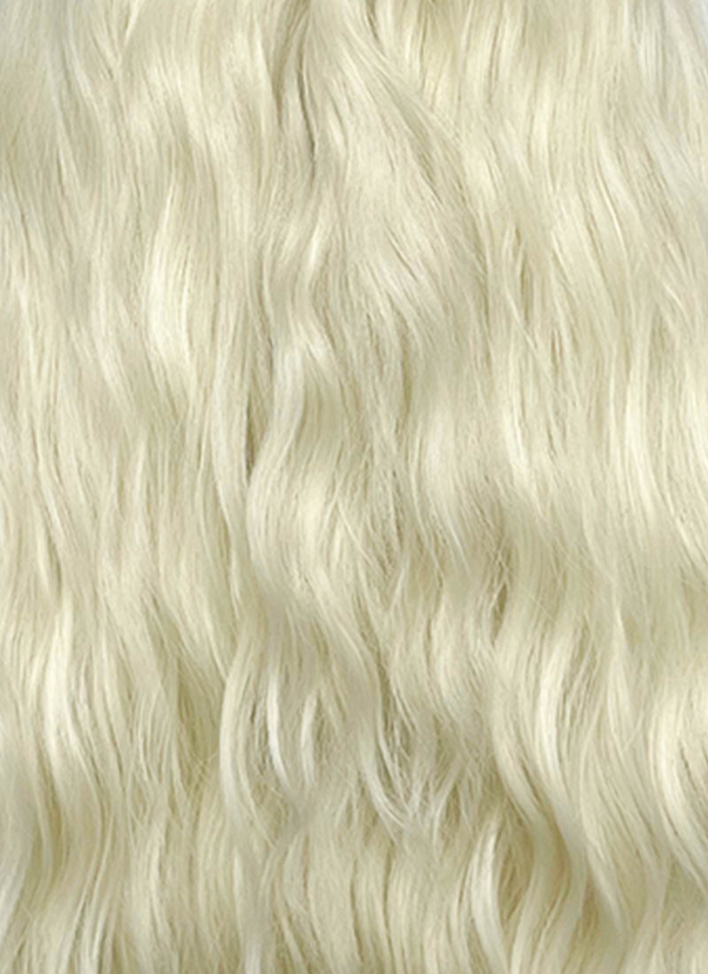 House of the Dragon Helaena Targaryen Platinum Blonde Braided Lace Front Synthetic Wig LF2228