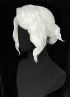 Critical Role: The Legend of Vox Machina Pike Trickfoot White Braided Lace Front Synthetic Wig LF2230
