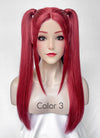 KPop Demon Hunters Mira Yaki Hot Pink Braided 13" x 6" Lace Top Synthetic Wig LF2513