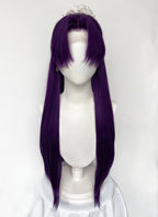 The Apothecary Diaries Jinshi Purple Braided Lace Front Synthetic Men's Wig LF2517
