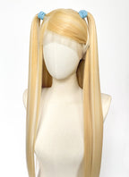 Winx Club Stella Yaki Blonde With Light Highlights Braided 13" x 6" Lace Top Synthetic Wig LF2522