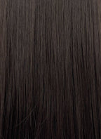 Brunette Straight Layered Hush Cut Lace Front Synthetic Hair Wig LF3355