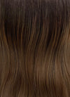 From the World of John Wick: Ballerina Eve Macarro Two Tone Brunette Straight Lace Front Synthetic Wig LF3366