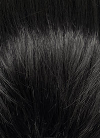 Black Straight Lace Front Synthetic Men's Wig LF6063