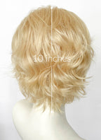 Blonde Wavy Lace Front Synthetic Men's Wig LF6111