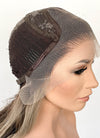 Balayage Blonde Mixed Brown Wavy Lace Front Kanekalon Synthetic Wig LF6119