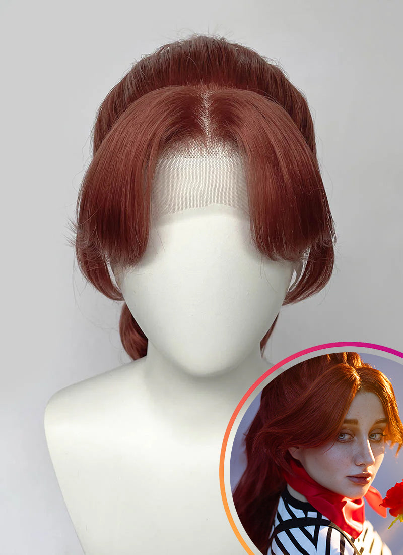 Clair Obscur: Expedition 33 Maelle Auburn Ponytail Lace Front Wig LF6124