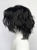 One Piece Portgas D. Ace Black Wavy Lace Front Synthetic Men's Wig LF6129