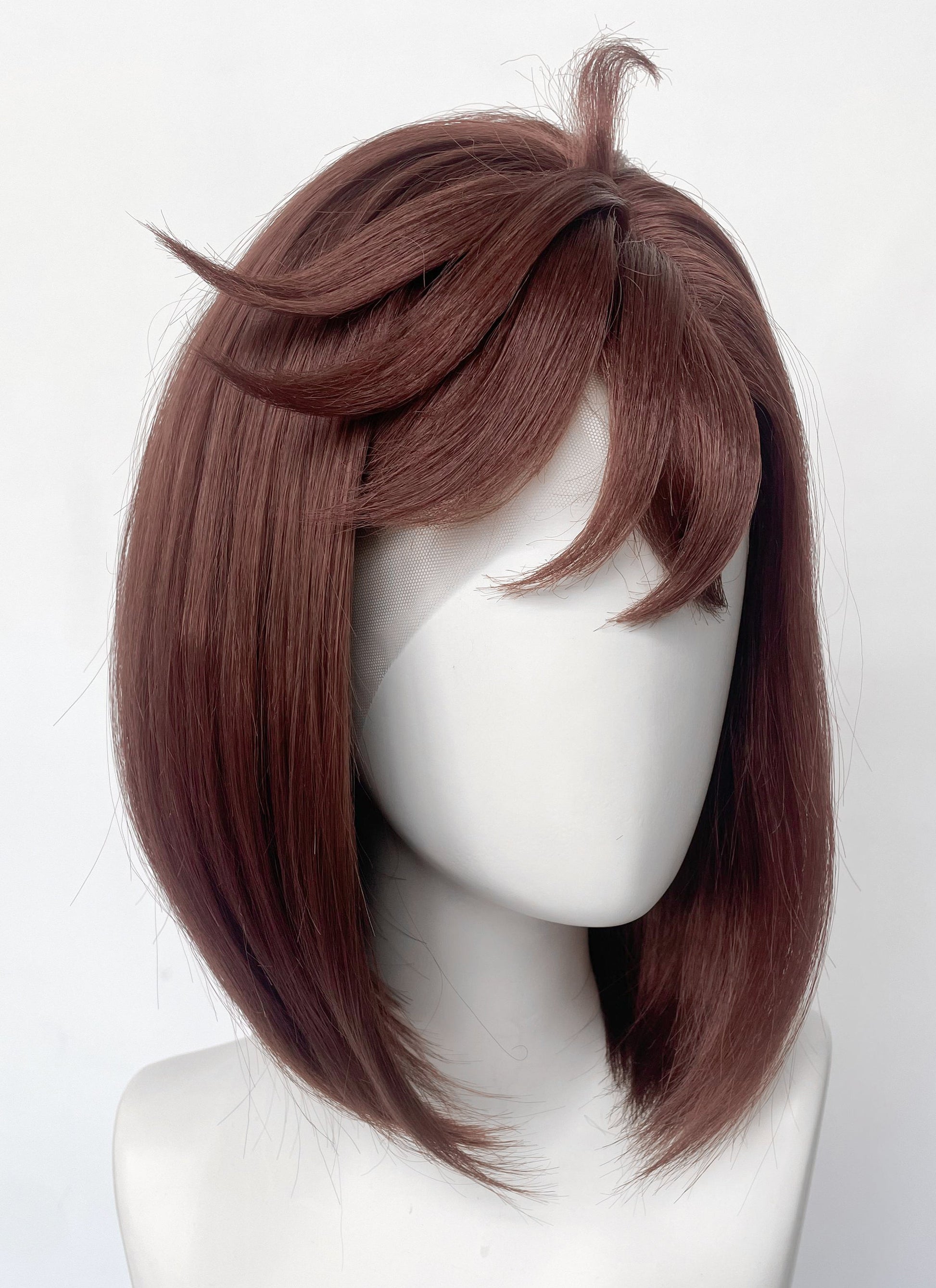 DAN DA DAN Momo Ayase Brunette Straight Bobo Lace Front Synthetic Wig LF6139