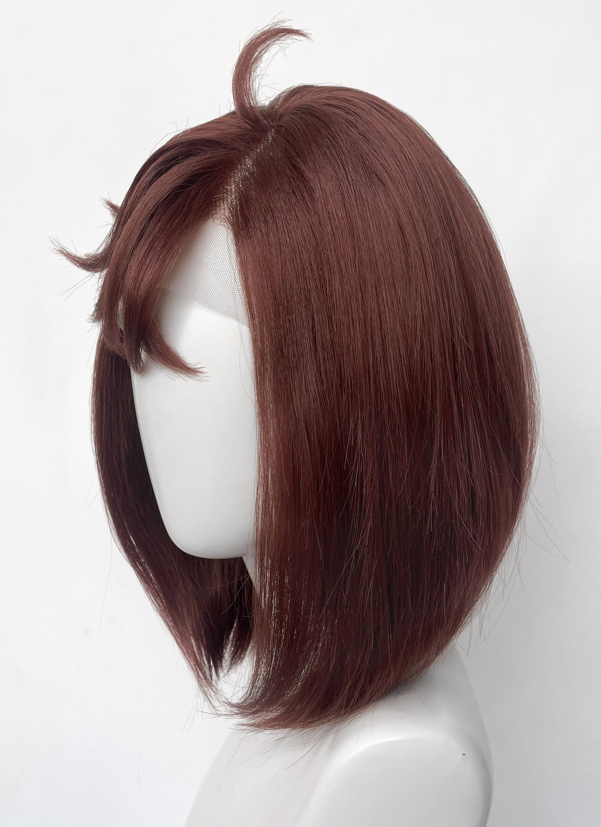 DAN DA DAN Momo Ayase Brunette Straight Bobo Lace Front Synthetic Wig LF6139