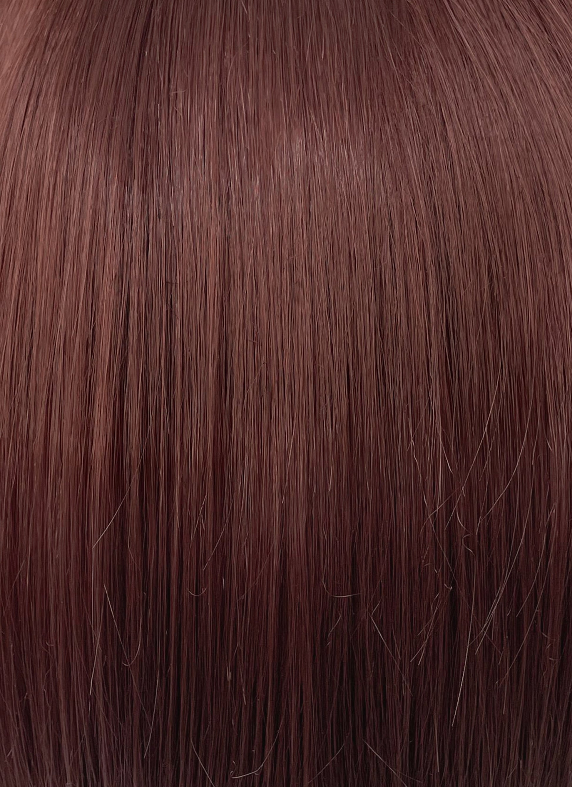 DAN DA DAN Momo Ayase Brunette Straight Bobo Lace Front Synthetic Wig LF6139