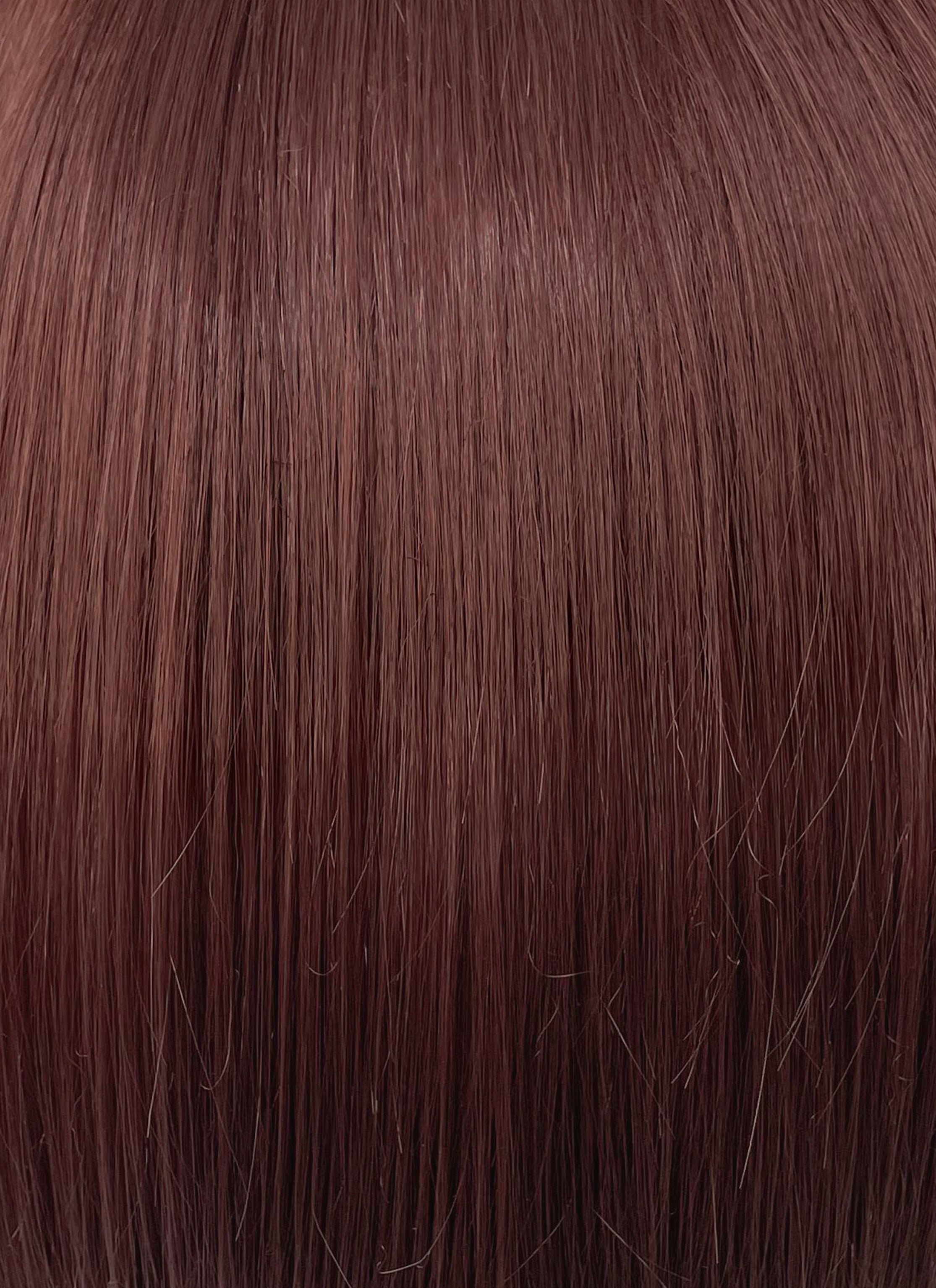 DAN DA DAN Momo Ayase Brunette Straight Bob Lace Front Synthetic Wig LF6139
