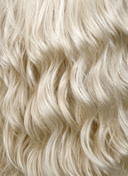 The Fantastic Four Invisible Woman Sue Storm Light Ash Blonde Wavy Lace Front Synthetic Hair Wig LF6144
