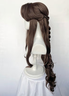 Brunette Braided Lace Front Synthetic Hair Wig LF6146A