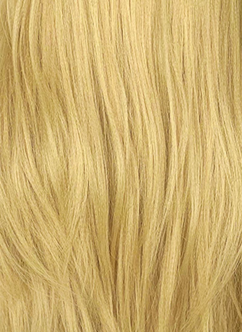JoJo's Bizarre Adventure STEEL BALL RUN Gyro Zeppeli Blonde Straight Lace Front Synthetic Men's Wig LF6183