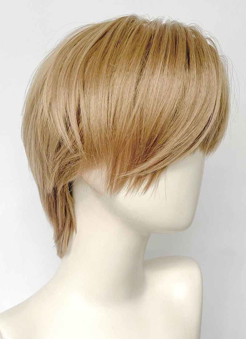 BEASTARS Louis Mixed Blonde Straight Lace Front Synthetic Men's Wig LF6185