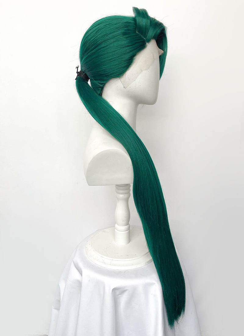Pokémon Scarlet Pokémon Violet Rika Green Ponytail Lace Front Wig LF6187